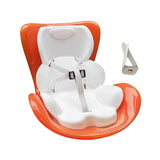 Maxbell Car Seat for Dolls Handcraft Stand Car Vent Clip for Automobile Gift Vehicle Orange