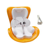 Maxbell Car Seat for Dolls Handcraft Stand Car Vent Clip for Automobile Gift Vehicle Yellow