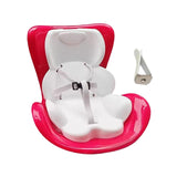 Maxbell Car Seat for Dolls Handcraft Stand Car Vent Clip for Automobile Gift Vehicle Red