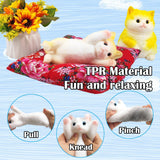 Maxbell Cat Squeeze Fidget Toy Gift Soft Portable Sensory Toy for Playing Party Home
