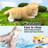 Maxbell Cat Squeeze Fidget Toy Gift Soft Portable Sensory Toy for Playing Party Home