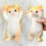 Maxbell Cat Squeeze Fidget Toy Gift Soft Portable Sensory Toy for Playing Party Home