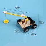 Maxbell Hand Crafts Car Cleaning Floor DIY Science Experiment Model Kit for Toy Kids