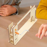 Maxbell Manual Crank Gate Model Easy Handling DIY Science Teaching Aids for Children