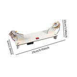 Maxbell Standing Waves Science Kits Portable Wooden Assembly Toy for Preschool Teens