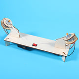 Maxbell Standing Waves Science Kits Portable Wooden Assembly Toy for Preschool Teens