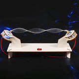 Maxbell Standing Waves Science Kits Portable Wooden Assembly Toy for Preschool Teens