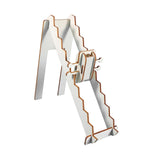 Maxbell DIY Stairs Science Toy Wood Science Experiment Toys for Teens Birthday Gifts