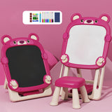 Maxbell Kids Erasable Writing Board Standing Art Easel for Toddlers Boys Girls Gifts