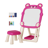Maxbell Kids Erasable Writing Board Standing Art Easel for Toddlers Boys Girls Gifts