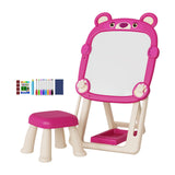 Maxbell Kids Erasable Writing Board Standing Art Easel for Toddlers Boys Girls Gifts