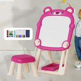Maxbell Kids Erasable Writing Board Standing Art Easel for Toddlers Boys Girls Gifts