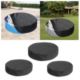 Maxbell Round Pool Covers for above Ground Pools for Dog Swimming Pools Home Outdoor 140x30cm