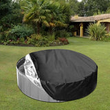 Maxbell Round Pool Covers for above Ground Pools for Dog Swimming Pools Home Outdoor 200x30cm
