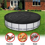 Maxbell Round Pool Covers for above Ground Pools for Dog Swimming Pools Home Outdoor 200x30cm