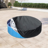 Maxbell Round Pool Covers for above Ground Pools for Dog Swimming Pools Home Outdoor 200x30cm