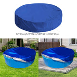 Maxbell Round Pool Cover 210D Oxford Cloth Round Swimming Pool Cover for Tub Outdoor Diameter 82cm