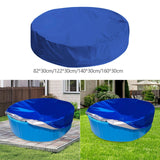 Maxbell Round Pool Cover 210D Oxford Cloth Round Swimming Pool Cover for Tub Outdoor Diameter 82cm