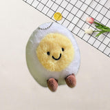 Maxbell Food Theme Keychain Accessory Adorable Bag Charm for Valentine's Day Holiday Round Eyes Smile