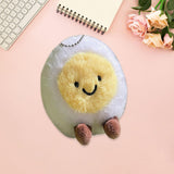 Maxbell Food Theme Keychain Accessory Adorable Bag Charm for Valentine's Day Holiday Round Eyes Smile