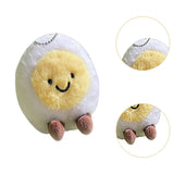 Maxbell Food Theme Keychain Accessory Adorable Bag Charm for Valentine's Day Holiday Round Eyes Smile
