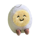 Maxbell Food Theme Keychain Accessory Adorable Bag Charm for Valentine's Day Holiday Squinting Smile