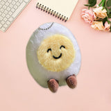 Maxbell Food Theme Keychain Accessory Adorable Bag Charm for Valentine's Day Holiday Squinting Smile