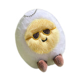 Maxbell Food Theme Keychain Accessory Adorable Bag Charm for Valentine's Day Holiday with Sunglasses