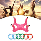 Maxbell Inflatable Pool Ring Toss Toy Practical PVC Premium Party Supplies Water Toy Flamingo