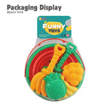 Maxbell 8 Pieces Beach Toys Set Sand Bucket and Shovel for Boys Girls Kids Traveling