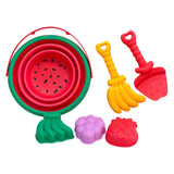 Maxbell 8 Pieces Beach Toys Set Sand Bucket and Shovel for Boys Girls Kids Traveling