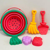 Maxbell 8 Pieces Beach Toys Set Sand Bucket and Shovel for Boys Girls Kids Traveling