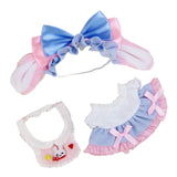 Maxbell 17cm Doll Clothes Set Cosplay Doll Outfit Accessories for Apartment Children