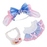 Maxbell 17cm Doll Clothes Set Cosplay Doll Outfit Accessories for Apartment Children