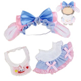 Maxbell 17cm Doll Clothes Set Cosplay Doll Outfit Accessories for Apartment Children