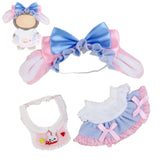 Maxbell 17cm Doll Clothes Set Cosplay Doll Outfit Accessories for Apartment Children