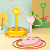 Maxbell Ring Tossing Play Ferrule Ring Hook Game for Parent Child Adults Kids Family