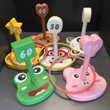 Maxbell Ring Tossing Play Ferrule Ring Hook Game for Parent Child Adults Kids Family