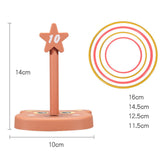 Maxbell Ring Tossing Play Ferrule Ring Hook Game for Parent Child Adults Kids Family