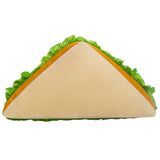 Maxbell Sandwich Plush Toy 3D Food Stuffed Plush Pillow for Kids Adults Housewarming