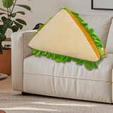 Maxbell Sandwich Plush Toy 3D Food Stuffed Plush Pillow for Kids Adults Housewarming