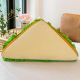 Maxbell Sandwich Plush Toy 3D Food Stuffed Plush Pillow for Kids Adults Housewarming