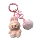 Maxbell Plush Cartoon Doll Keychain Cartoon Character Ornament for Creative Gift Key