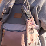 Maxbell Plush Cartoon Doll Keychain Cartoon Character Ornament for Creative Gift Key