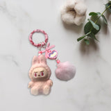 Maxbell Plush Cartoon Doll Keychain Cartoon Character Ornament for Creative Gift Key
