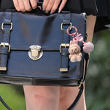 Maxbell Plush Cartoon Doll Keychain Cartoon Character Ornament for Creative Gift Key