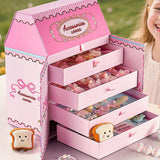 Maxbell Hair Accessories for Girls with Jewelry Box for Birthday Sleepovers Festival