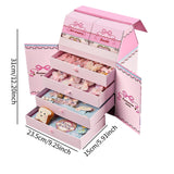 Maxbell Hair Accessories for Girls with Jewelry Box for Birthday Sleepovers Festival