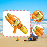 Maxbell Water Squirt Toy Cool Party Favors 520ml Water Soaker for Parks Indoor Beach Orange frog
