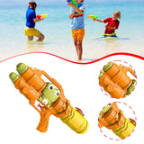 Maxbell Water Squirt Toy Cool Party Favors 520ml Water Soaker for Parks Indoor Beach Orange frog